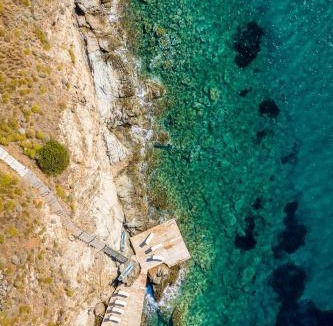 Syros Villa | Villa BluEros - Private 8-Bedroom Estate with 100m Infinity Pool & Helipad, Syros