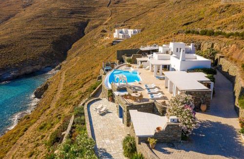 Syros Villa | Villa BluEros - Private 8-Bedroom Estate with 100m Infinity Pool & Helipad, Syros