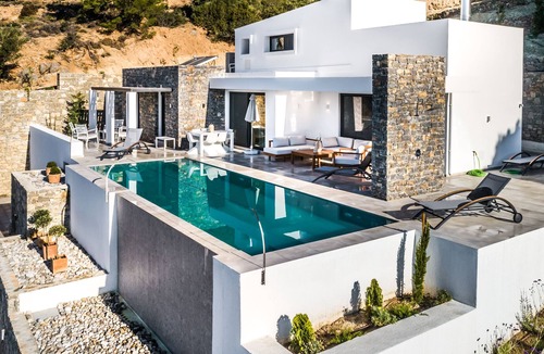 Koutsounari Villa | Villa Daniela luxurius villa with private pool and sea view
