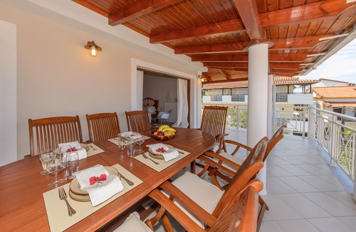 Alikanas Villa | Villa Eleni-2nd Floor Maisonette with Ocean panorama terrace