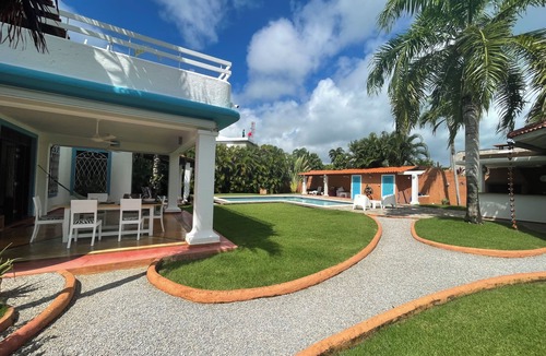 Las Galeras Villa | Villa Jeff & Jyps, 2 rooms, swimming-pool, 2 min from the beach and town