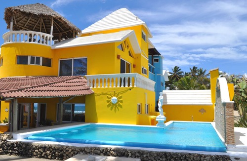 Cabarete Villa | Villa Leone; Waterfall, Hot Tub, Peace, Tranquility, Romantic Beach Walks.