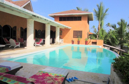 Las Galeras Villa | Villa Los Gorgones, ocean-front, near beach, sleeps 9