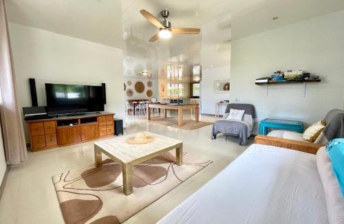 Vai'anae Villa | Villa Maramatea vast modern and comfy leisure and chill out in Moorea