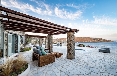 Ornos Villa | Villa Melangio | 6 BR Private Pool & Sea Views | Daily Housekeeping | Mykonos