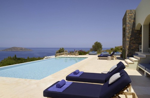 Elounda Villa | Villa Olivene, Divine Sea Views, Private Infinity Pool, Furnished Terrace,.