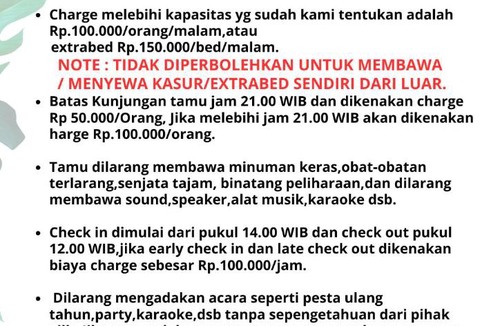 Cangkringan House | Villa Padi Cangkringan