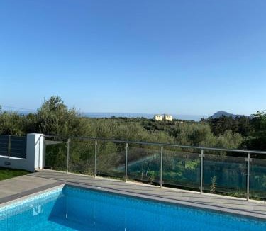 Agia Villa | Villa Panorama Modi (Ground Floor), with pool