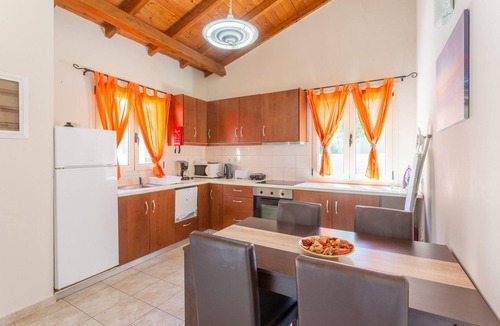 Roda Villa | Villa Popi Large Private Pool Walk to Beach A C Wifi - 2820