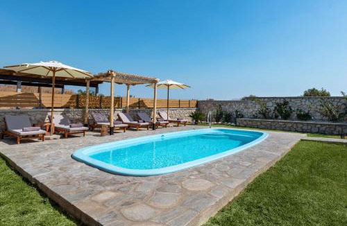 Afandou Villa | Villa Rose on the beach