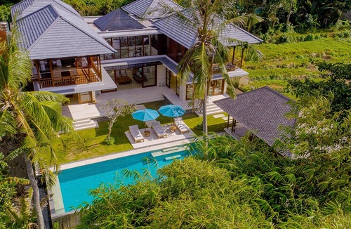 Berawa Villa | Villa Rusa Biru - Peaceful Ricefield Views in Central Canggu