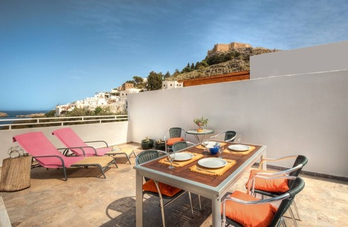 Lindos Villa | Villa Thalassa 1 | 2 Bedrooms with En-suite | Sea Views