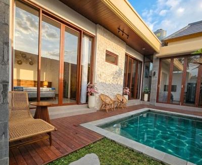 Keramas Villa | Villa Uma Chesta - 2BR Private Pool Villa in Keramas,Quiet,Near Beach