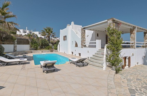 Stelida Villa | Villa Valerie with Sea View ,Stelida , Naxos
