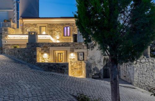 Skotino Villa | Villa Voritsi with Jacuzzi & Sauna