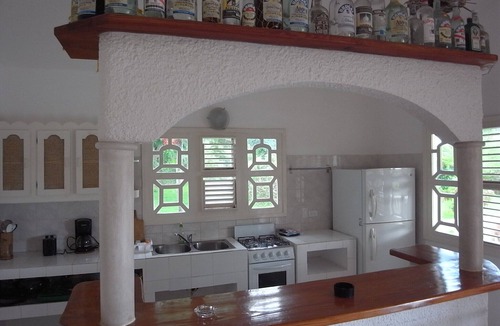 Las Galeras Apartment | Villa with 2 bedrooms, 2 bathrooms, living, kitchen, terrace, garden, pool