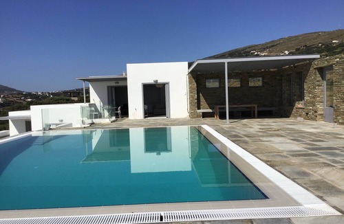Paleopolis House | Villa with amazing sea view of the Agean sea and “chora”