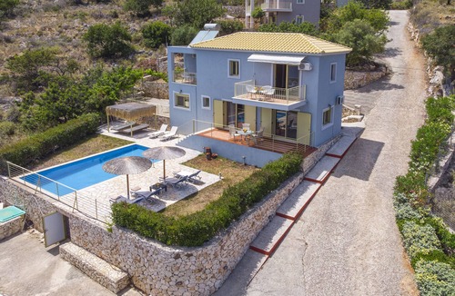 Skala Villa | Villa With Private,Heated Swimming Pool And Breathtaking Sea Views