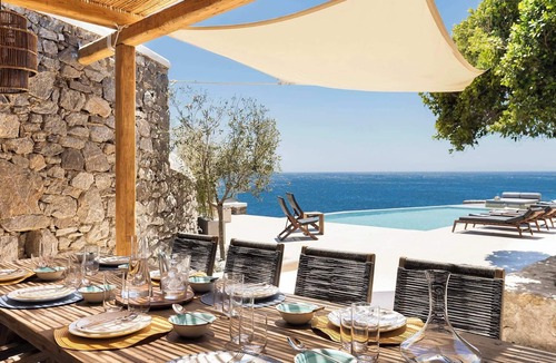 Agios Ioannis Villa | Waterfront View Villa with Private Pool