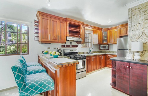 El Cortecito Apartment | Welcoming 2bedroom 2 bathroom apartment with AC ,pool, picnic area in Punta Cana