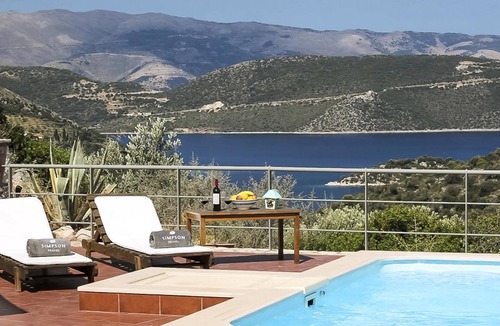 Ithaki Villa | Welcoming House with Sea-and-Mountain Views near Vathy