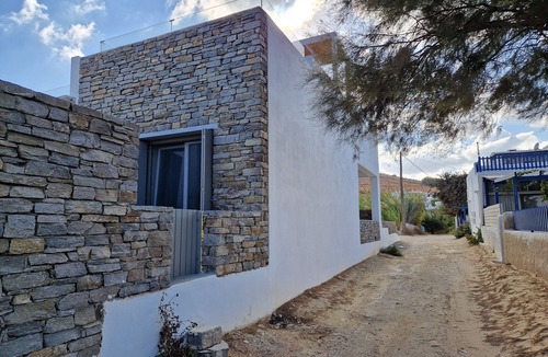 Molos House | Windbirds Molos Ferienhaus Direkt am Meer
