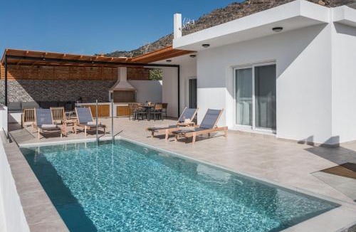 Mavros Kolimpos Villa | Windless SeaView Villa, with Pool & Hot Tub, By ThinkVilla