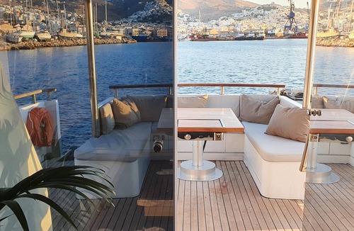 Ornos Boat Rental | Yacht Maiora 70ft Renaissance Custom Made