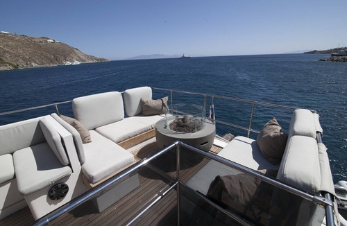 Ornos Boat Rental | Yacht Maiora 70ft Renaissance Custom Made
