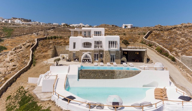 180° Seaview Luxurious Villa Sera in Mykonos