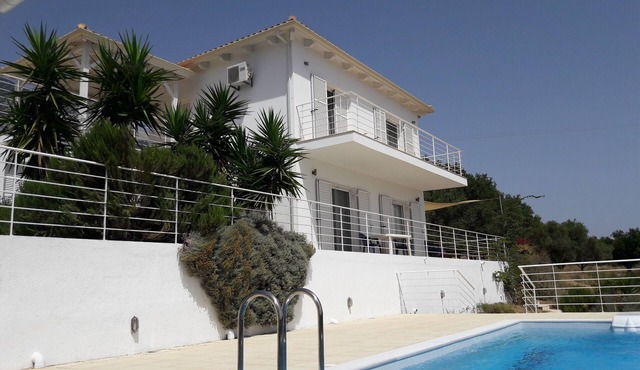 3 bedroom villa and pool in spacious private grounds, southwest Kefalonia.