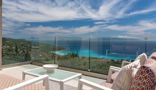 A stunning contemporary villa located in a prime position with panoramic views
