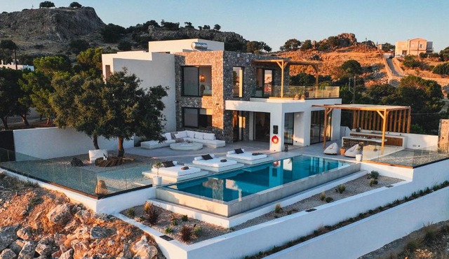 Aethra Villa - Infinity Pool & Panoramic Sea View
