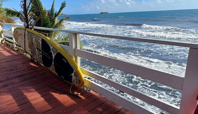 AHONU BEACH STUDIO - Garden and sea