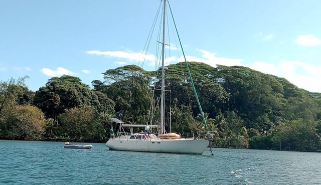 An unusual night on a sailboat
