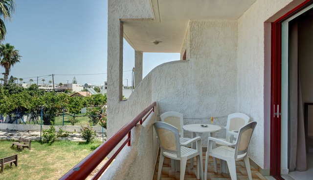 Apartment 'Golden Sun Two-bedroom Apt 3' with Sea View, Shared Pool and Wi-Fi