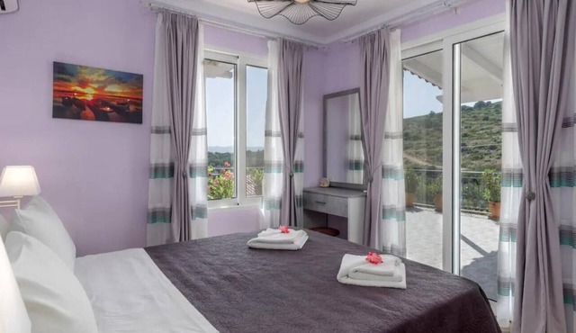 Apartment 'Moulinos Cottages Nefeli' with Shared Terrace, Wi-Fi and Air Conditioning