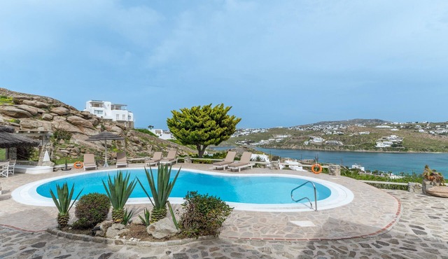 Apartment 'Myconian V' with Sea View, Wi-Fi and Air Conditioning