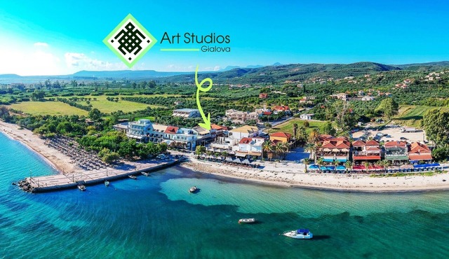 Art Studios Room 101, Maisonette with Sea View, Gialova - Navarino
