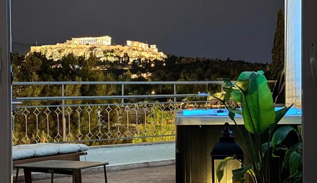Artful Parthenon View
