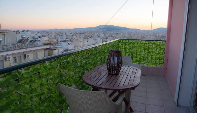 Athens & Acropolis View 7th Floor Apartment