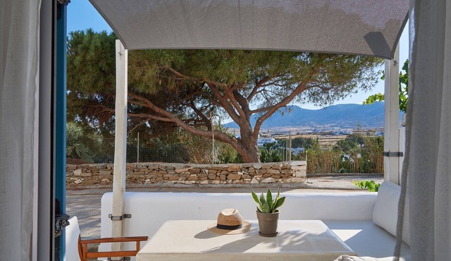 Aura | 1 Bedroom Apartment with Patio , Cleopatra Homes Paros