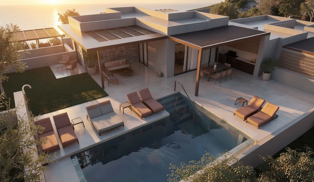 Azure Haven Villa, with Pool, Gym, & PlayTent