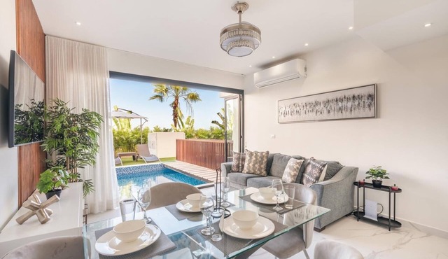 Beautiful apartment, golf course view, private pool, 2 bedrooms,capcana