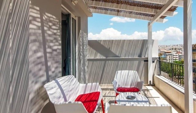 Beautiful view 8floor loft Apartment in Athina