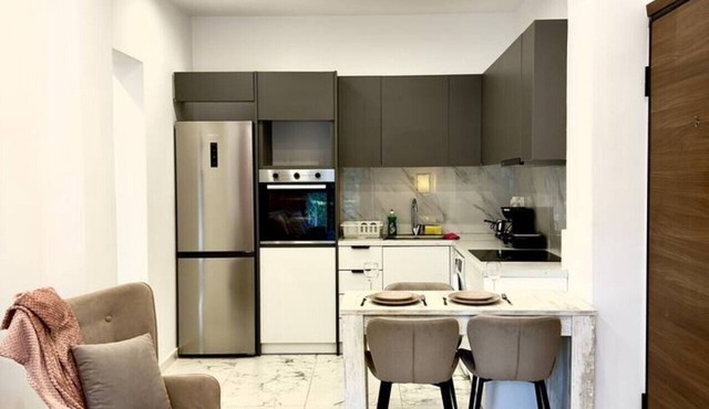 Bright & Calm 1BR | Near Beach & Loutraki Center