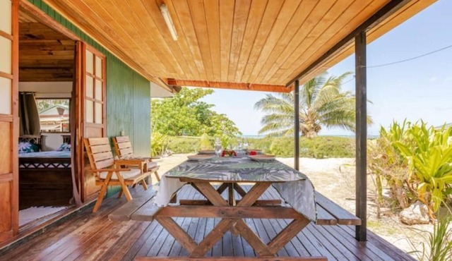Bungalow Hiana - vue Lagon Avec Plage Privée