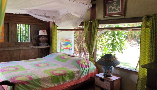 Bungalow Polynesien ZEN Private Bath and Toilet AC