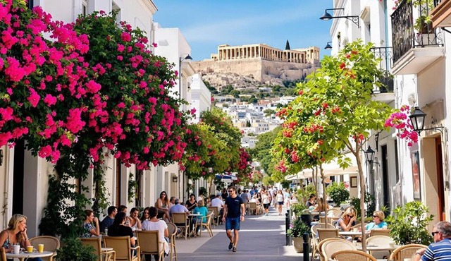 Central Spacious Athenian Penthouse Getaway