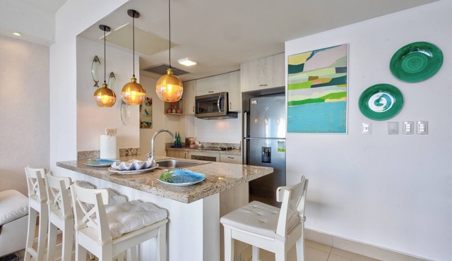 Charming 2-bedroom apartment with AC in beautiful Juan Dolio -Las Olas